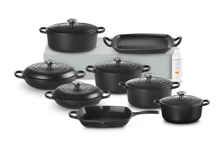 Cast iron pot set sale