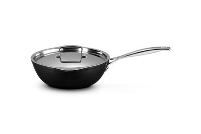 Toughened Non-Stick Chef's Pan with Pouring Spouts