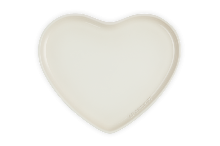 Stoneware Heart Serving Platter