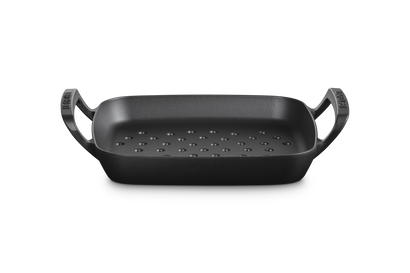 Cast Iron BBQ Outdoor Square Grilling Basket