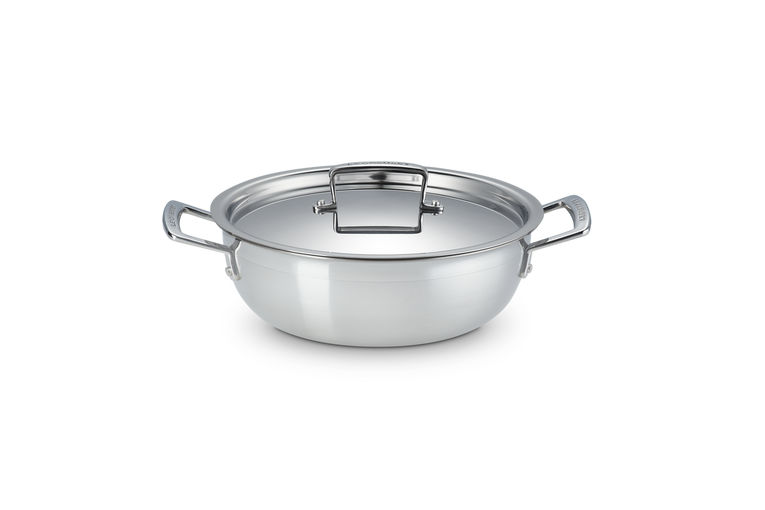 3-ply Stainless Steel Non-stick Chef’s Casserole