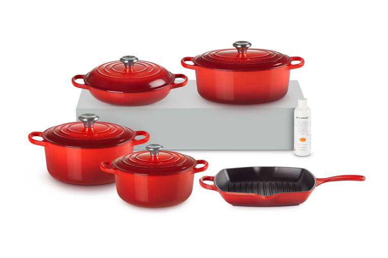 Le creuset sale pan set