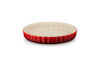 Stoneware Fluted Flan Dish