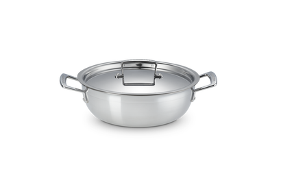 3-ply Stainless Steel Non-stick Chef’s Casserole