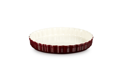 Stoneware Fluted Flan Dish