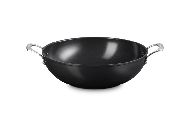 Ceramic wok discount