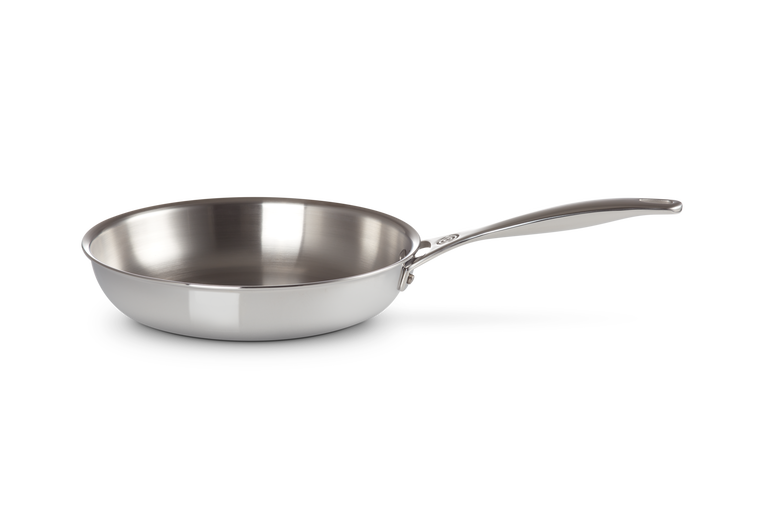 Signature Stainless Steel Uncoated Frying Pan Le Creuset UK
