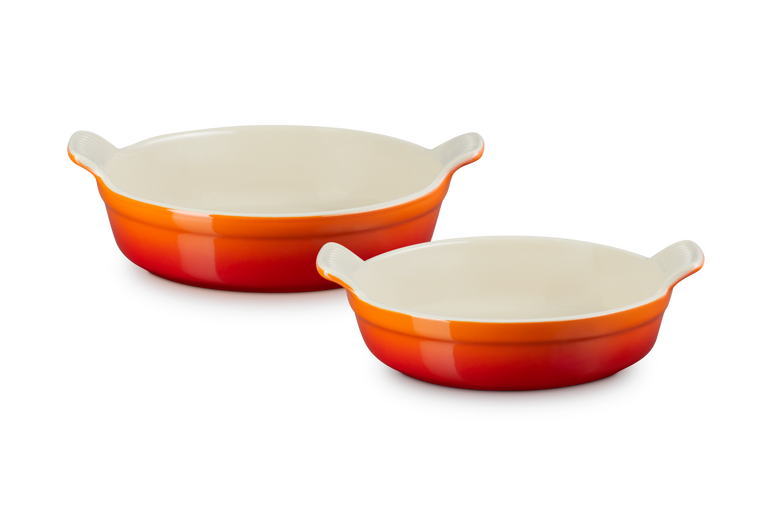 Round online baking dish
