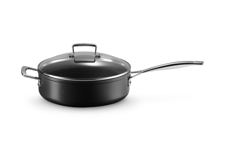 Non stick pan hotsell with glass lid