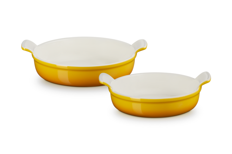 Round baking dish top