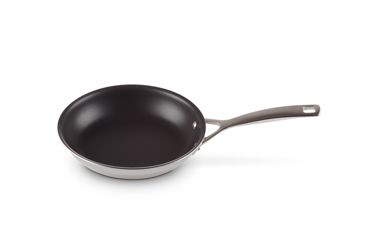 Stainless steel non stick pan discount