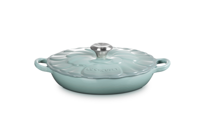 Cast Iron Petal Shallow Casserole