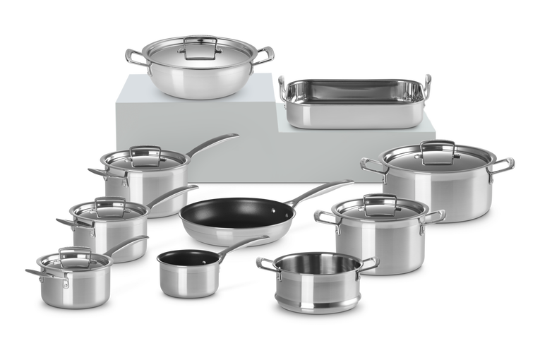 3 Ply Stainless Steel 10 piece Ultimate Set