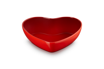 Stoneware Heart Serving Bowl