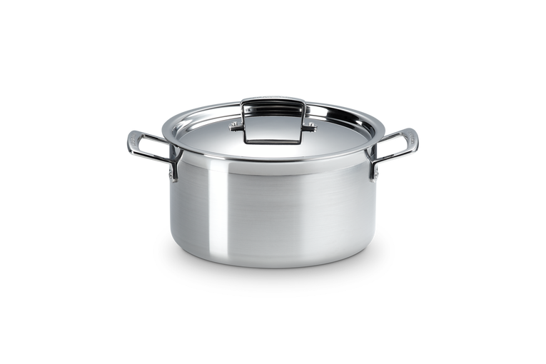 3 ply Stainless Steel 3 piece Cookware Set Le Creuset UK