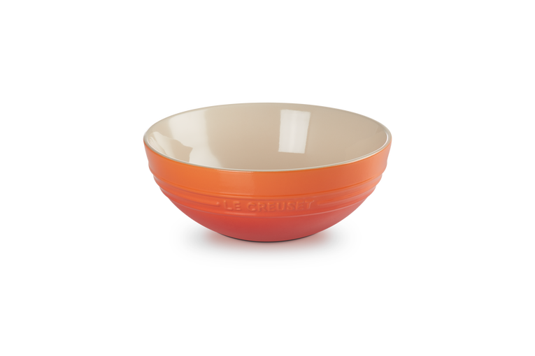 Round serving bowl on sale