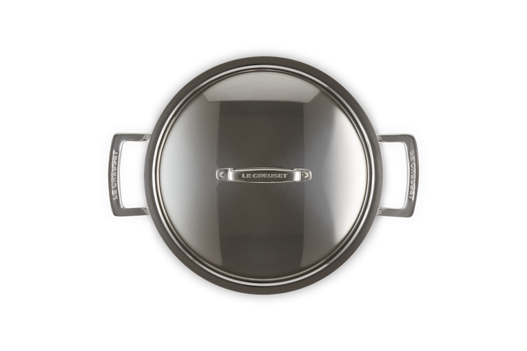 3-ply Stainless Steel Casserole with Lid | Le Creuset UK