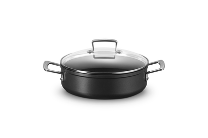 Toughened Non-Stick Sauteuse with Glass Lid