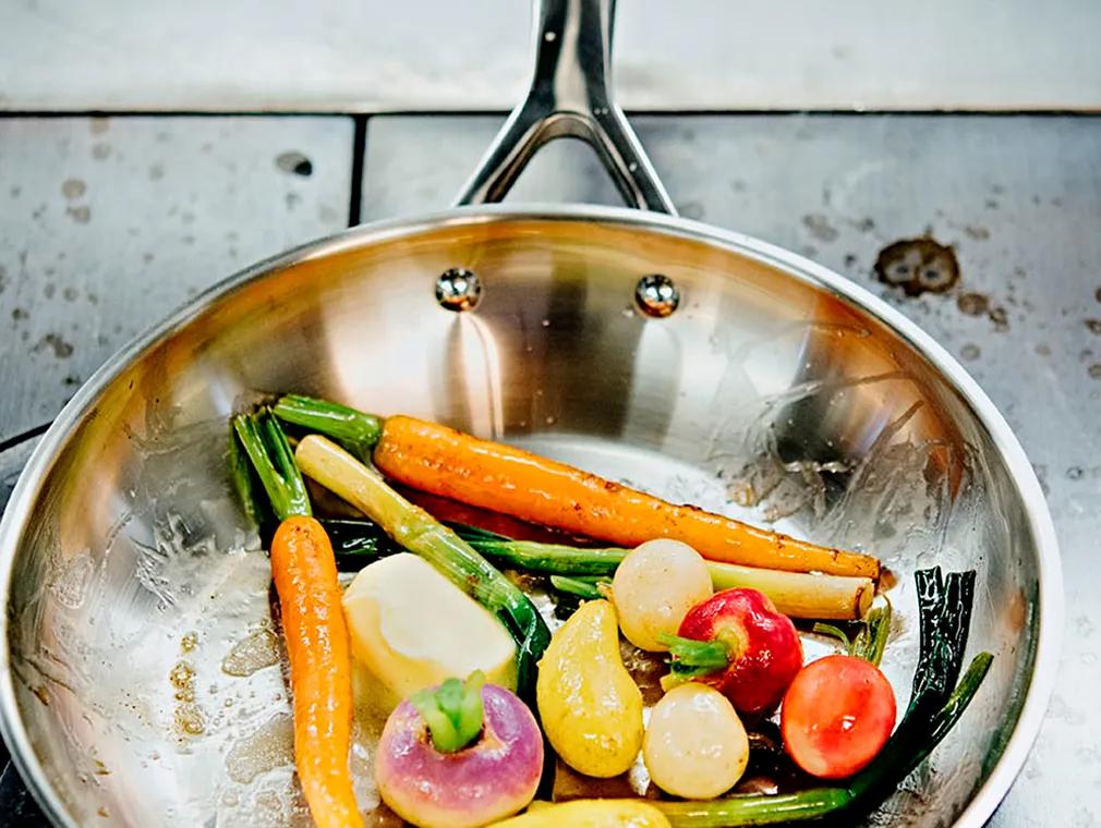 Trout with Spring Vegetables