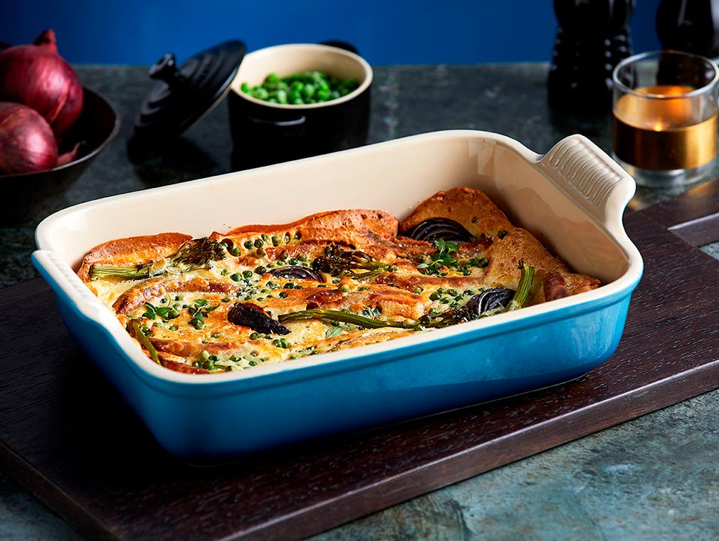 Flavour Revival Meat and 3 Vegetable Toad in the Hole