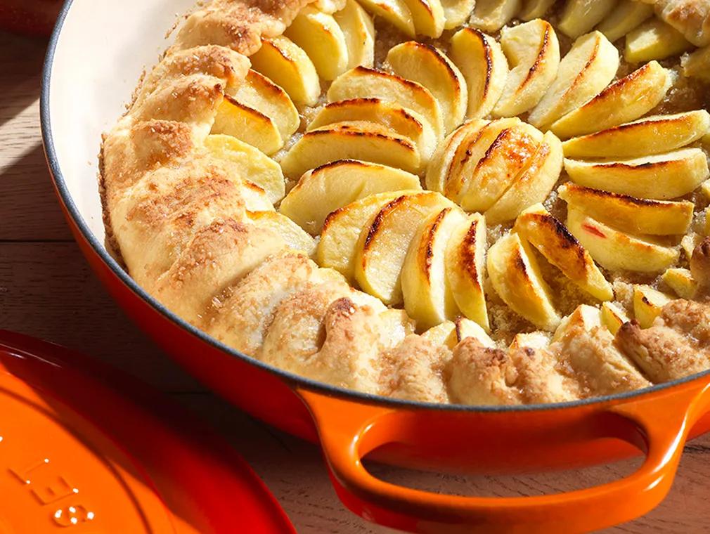 Apple Galette with Ginger and Honey