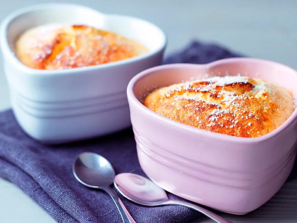 Saucy Amaretto Puddings