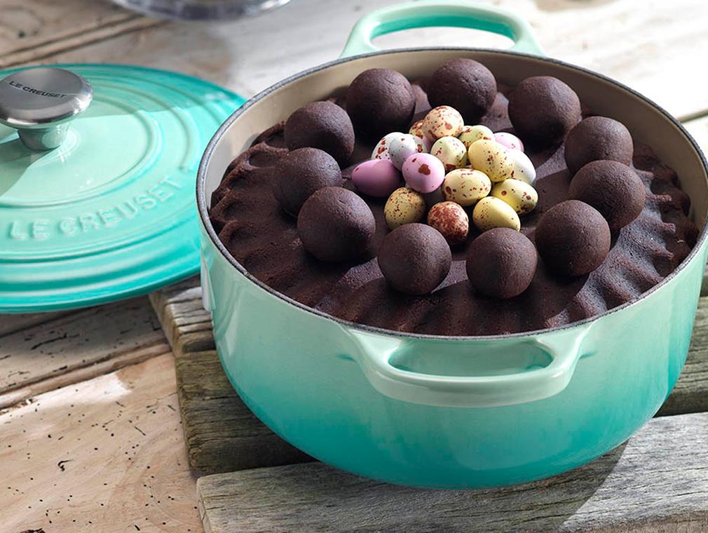 Chocolate Simnel Cake