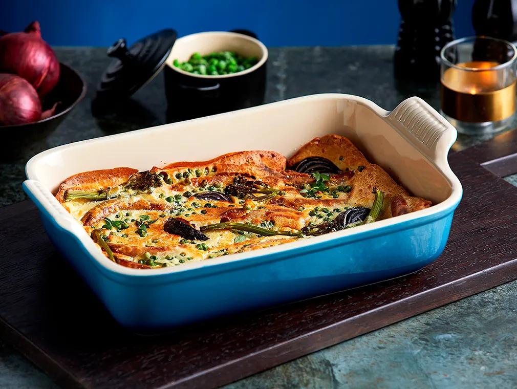 Flavour Revival Meat and 3 Vegetable Toad in the Hole