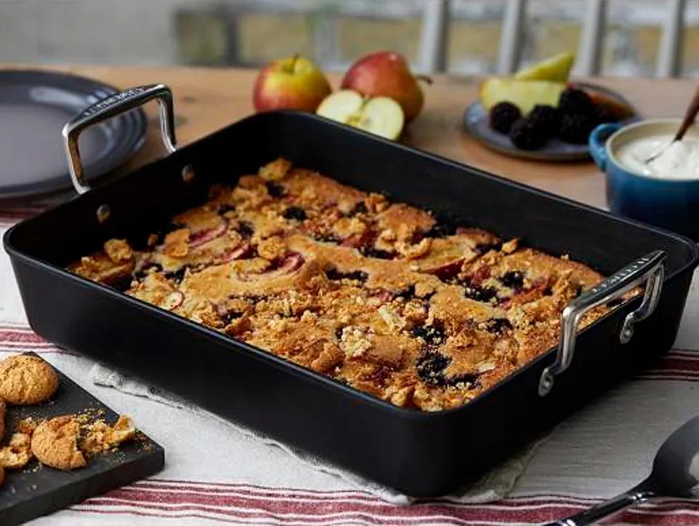 Apple and Blackberry Frangipane