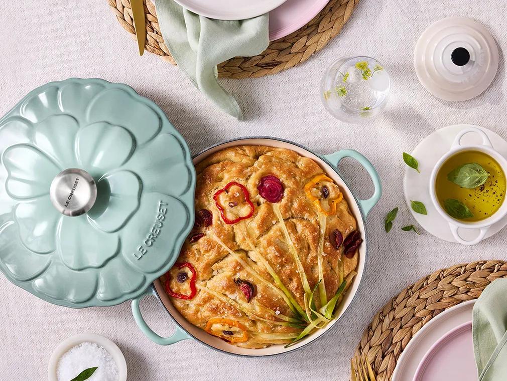 Summer Garden Focaccia