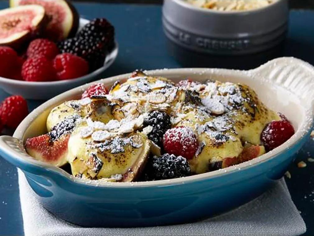 Grilled Fruit with Vanilla Mascarpone Custard