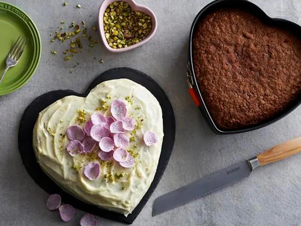 Passion Cake with Lemon Icing