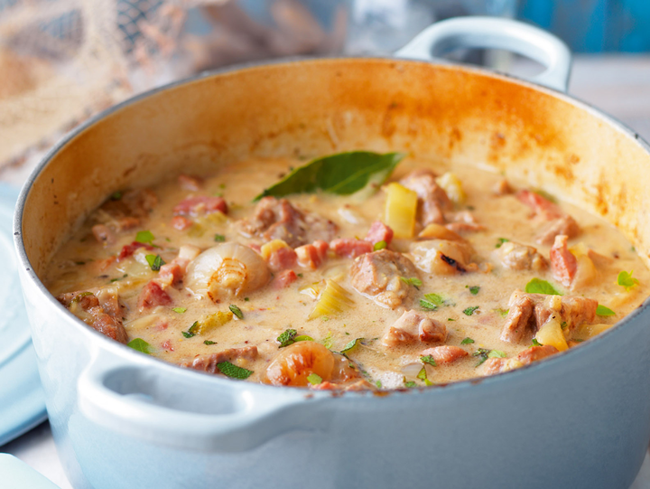 Normandy Pork Casserole with Apple Brandy | Le Creuset UK ...