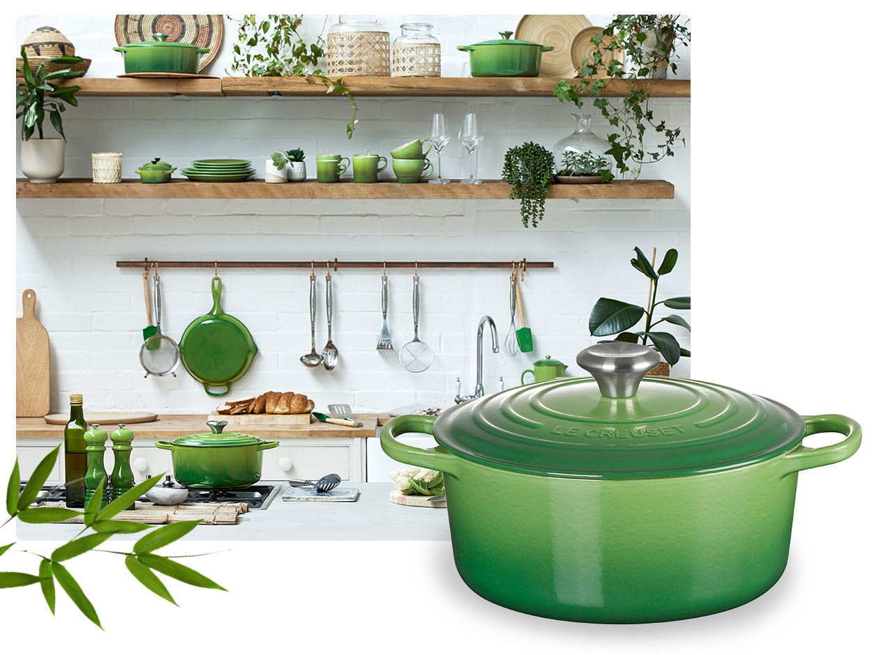 Introducing Le Creuset - Bamboo Green