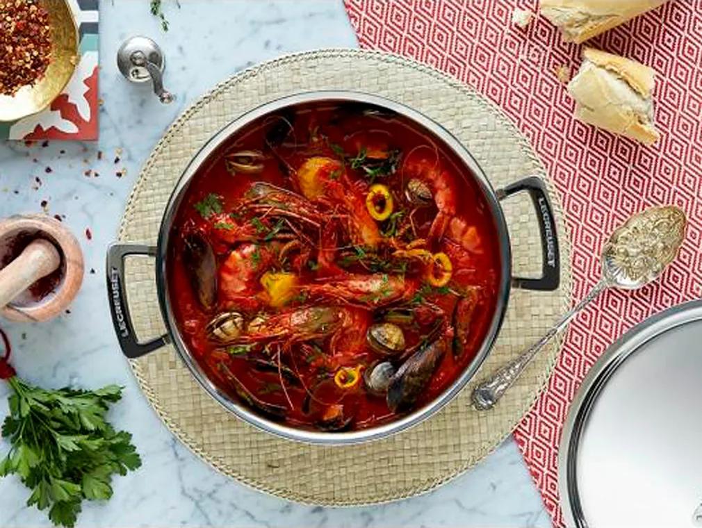 Seafood and Saffron Stew
