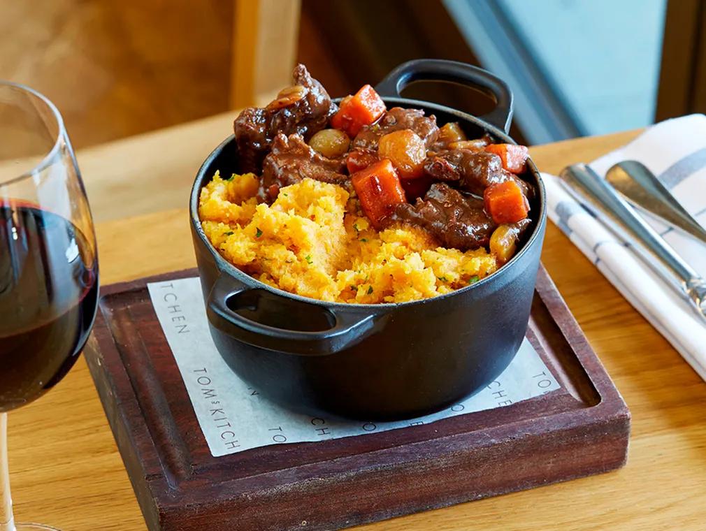 Tom’s Kitchen Venison Casserole with Mashed Root Vegetables